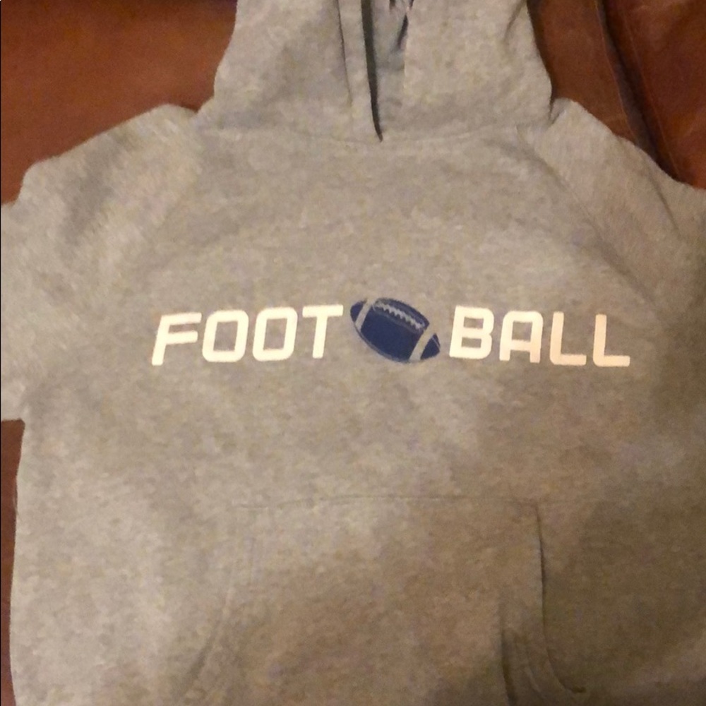 Youth large football sweatshirt!!!